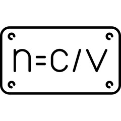 Speed of Light (c) Icon