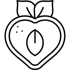 Nectarine Icon