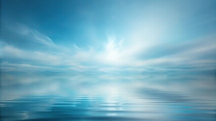 Obraz premium Medium shot pastel harmony light grey blue backgrounds abstract shapes radiating serenity