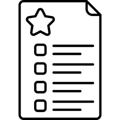 Survey Form Icon