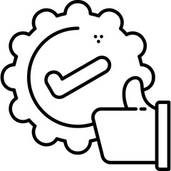Feedback Badge Icon