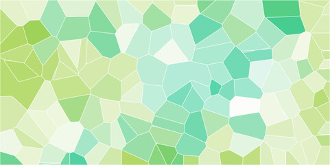 Abstract Polygonal Grid Pattern. Geometric network of irregular polygons with clean, minimalistic lines. Modern and seamless pattern in design with hexagonal. White color Broken Stained-Glass Backgrou
