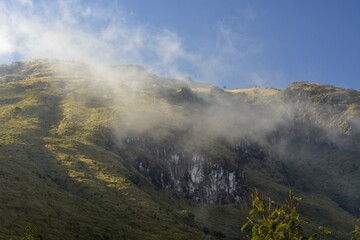 landscape with clouds