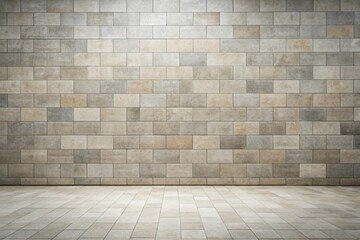 Fototapeta premium Stone concrete tiles tiling wall floor backdrop texture surface
