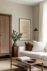 Fototapeta premium Contemporary interior design Living Room Home Decor 