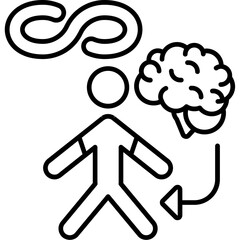 Mind-Body Connection Icon