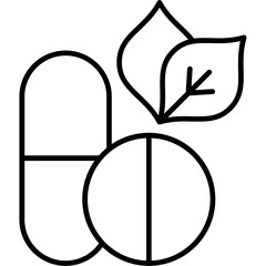 Herbal Supplements Icon