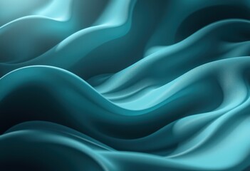 Obraz premium blue satin background
