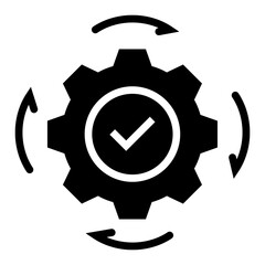 utonomy and Control Icon. Independence Decision Making Self Governance and Freedom Icon.