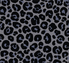 Animal print textile texture. Leopard fur background