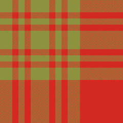 Plaid check pattern. Seamless fabric texture. Tartan textile print.