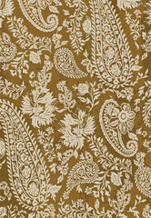 Seamless paisley vector all over pattern