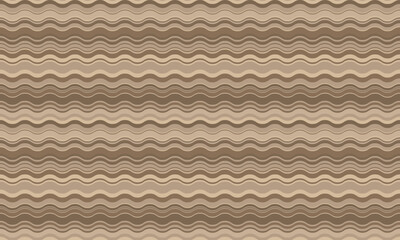 Abstract background with wavy stripes in vibrant colors, creating a rippled, liquid effect. Smooth curves and textured lines add elegance, vitality, and creativity. Ideal for wallpaper or textile.