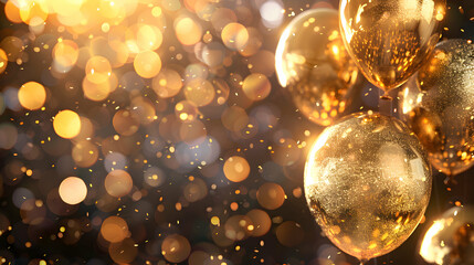 Celebrate in Style: A Luxurious New Year Background
