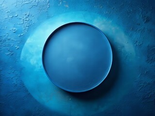 This blue background features a grainy texture, perfect for product photography. It enhances visual interest, adding depth and character to your product shots.