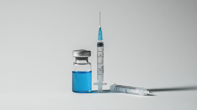 Innovative vaccine development in a lab, highlighting virus interactions and medical advancements