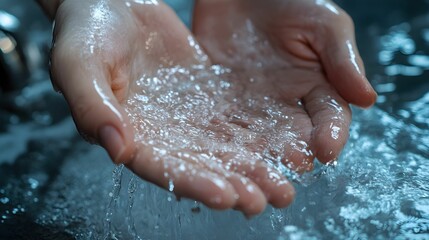 ręce, mycie rąk, pięć palców, mydło w płynie, higiena, piana, bąbelki, realistyczne ujęcie, mycie dłoni, Canon EOS R6, f/2.2, detale skóry, światło, mycie, czysta skóra, krople wody, minimalistyczne 