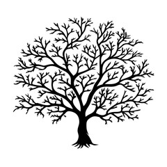 ebony-tree-silhouette