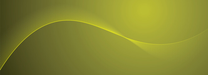 Abstract Background with Wavy Lines and Gradient Color palette