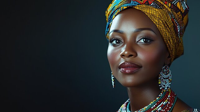 Zimbabwean Woman in Traditional Attire