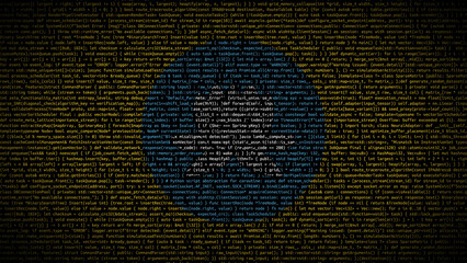 Binary code on flag of Kalmykia. Program source code or Hacker concept on Kalmyk flag. Kalmykia...