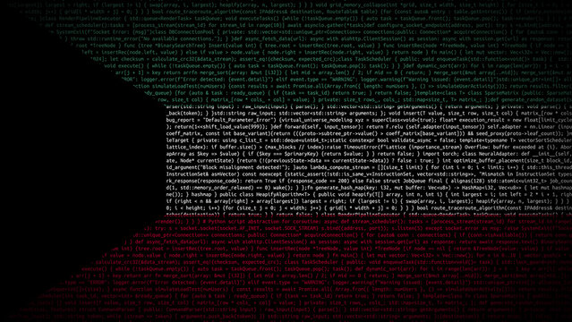 Binary code on flag of Kuwait. Program source code or Hacker concept on Kuwaiti flag. Kuwait digital technology security, hacking or programming - Powered by Adobe