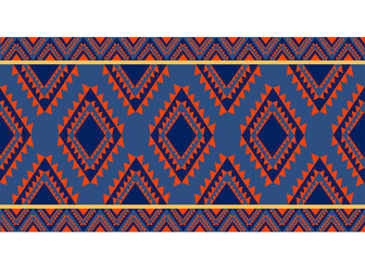 Fototapeta premium seamless pattern with geometric elements