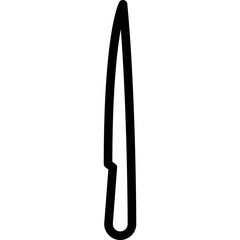 Simple vector icon knife
