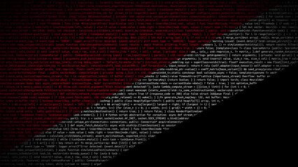 Binary code on flag of Sealand Principality of. Program source code or Hacker concept on Sealand...