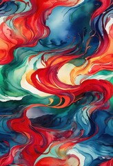 vibrant watercolor backdrop ideal product featuring bright hues flowing patterns creating engaging visual experience, colorful, art, texture, design