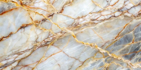 A Close-Up of a Beautiful Marble Slab with Intricate Veining and a Delicate Gold Sheen