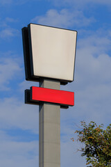 Background for design, billboards on city streets and along roads