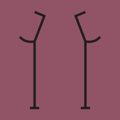 CrutchesIcon Design