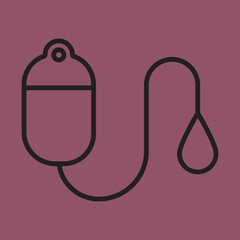 Fototapeta premium Blood DonationIcon Design