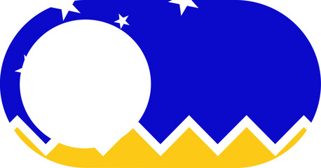 Switch Off Icon of Chilean Antarctic Territory Flag
