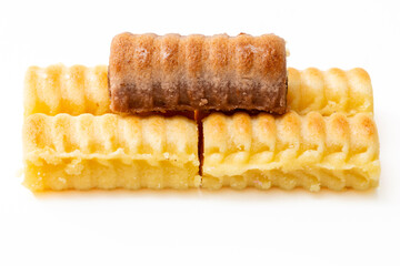 Bone of Saint, typical Spanish dessert on All Saints' Day, in some countries Halloween