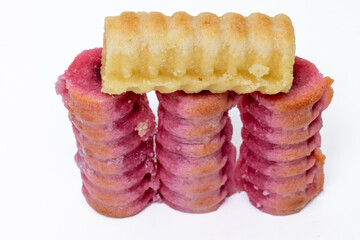 Bone of Saint, typical Spanish dessert on All Saints' Day, in some countries Halloween