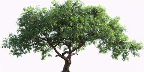 Neem Tree Visualization with Perfect Clarity and Transparent Background