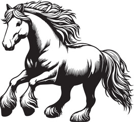 Cheval Canadian Vector