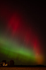 Polarlichter in Brandenburg