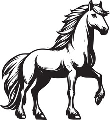 Cheval Canadian Vector