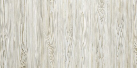 A close-up view of bleached light wood grain with a smooth, polished surface, featuring a vertical pattern of natural wood texture and a subtle, light beige color tone.