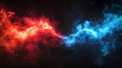 Fototapeta premium explosion of fire