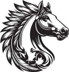 Cheval Canadian Vector