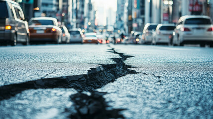 A Journey Through the Lively Urban Landscape of City Streets