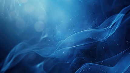 Serene Blue Water Ripples. Tranquil nature-inspired concept