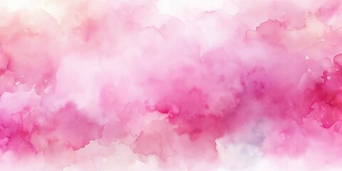 Fototapeta premium Abstract Watercolor Background with Delicate Pink and White Hues