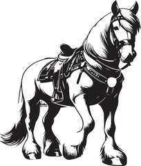 Cheval Canadian Vector