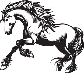 Cheval Canadian Vector