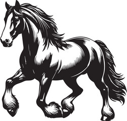 Cheval Canadian Vector